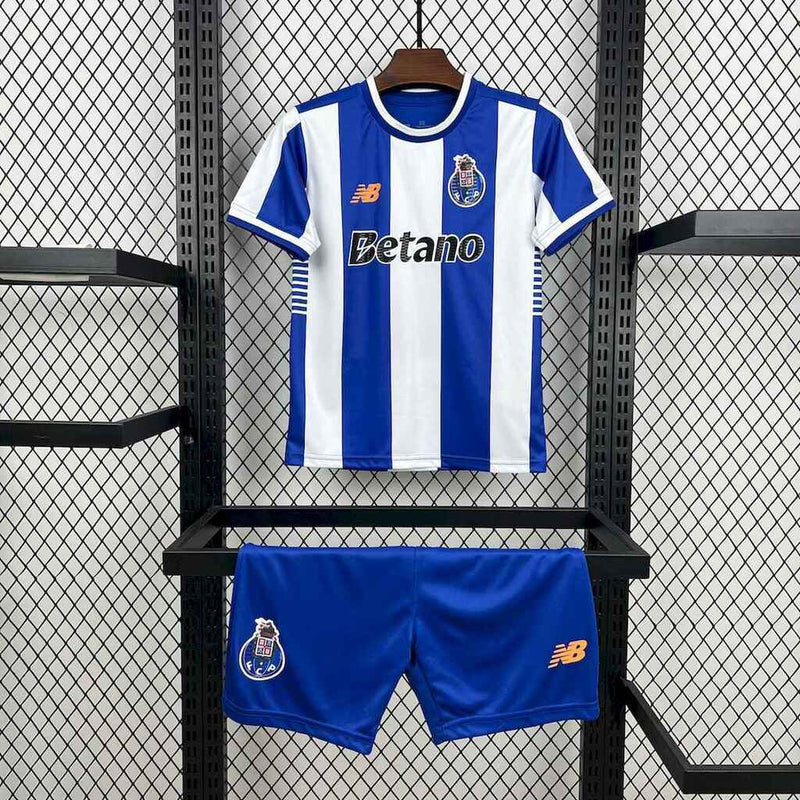 Conjunto Infantil FC Porto l 25/26 Azul e Branco