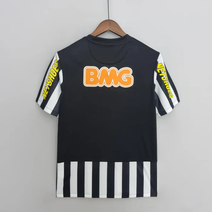 Camisa Santos Retrô 2012/13 Away Nike Masculina - Branco e Preto