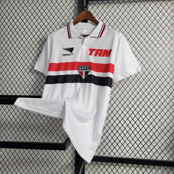 Camisa São Paulo Retrô 93/94 Penalty Torcedor - Branca