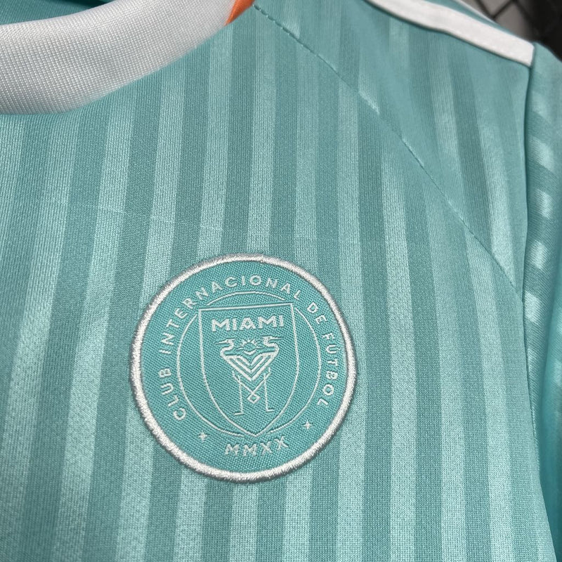 Kit Infantil Inter Miami Third 24/25 - Adidas - Azul