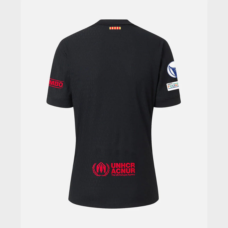 Camisa Barcelona Third 24/25 Nike Torcedor Feminina - Preta