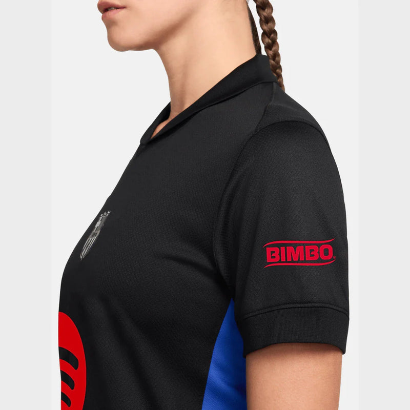 Camisa Barcelona Third 24/25 Nike Torcedor Feminina - Preta