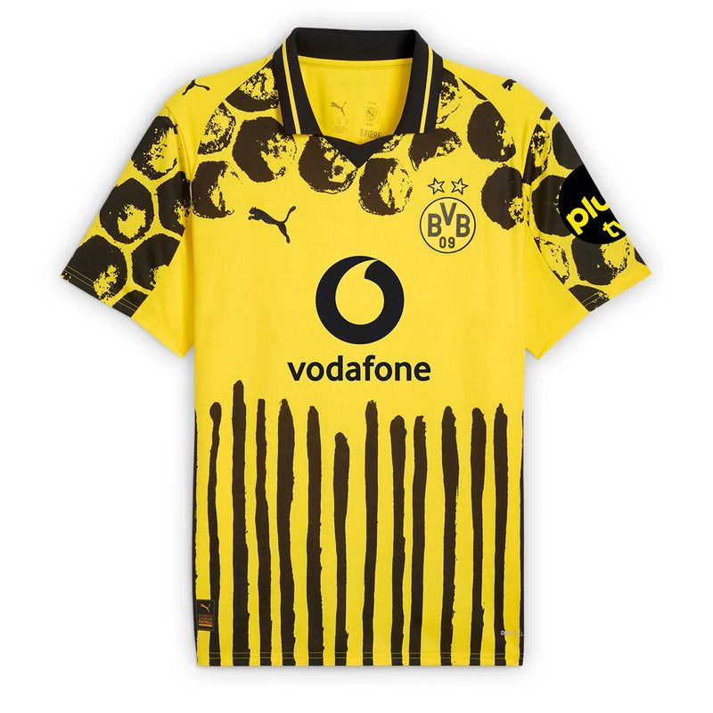 Camisa Borussia Dortmund X Kidsuper 25/26 s/n Puma Torcedor Masculino - Amarela e Preta