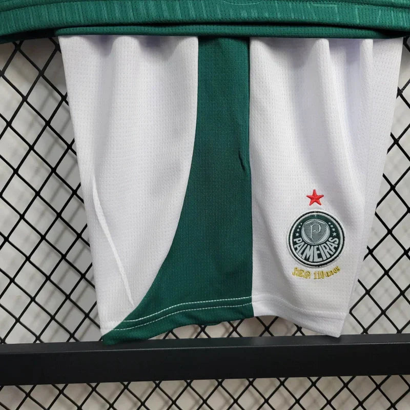 Conjunto Infantil Palmeiras 24/25 Home Puma Torcedor - Verde