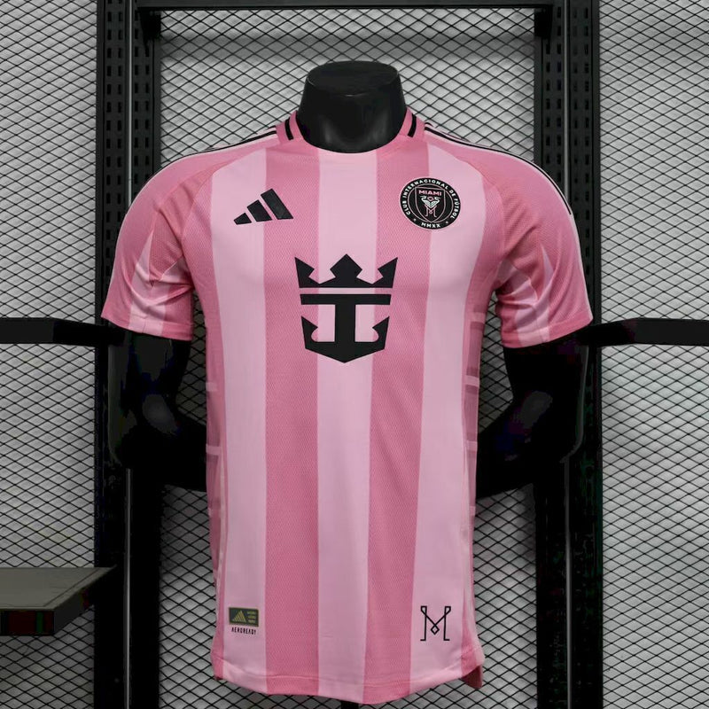 Camisa Inter Miami Home 25/26 Jogador Adidas Masculino - Rosa