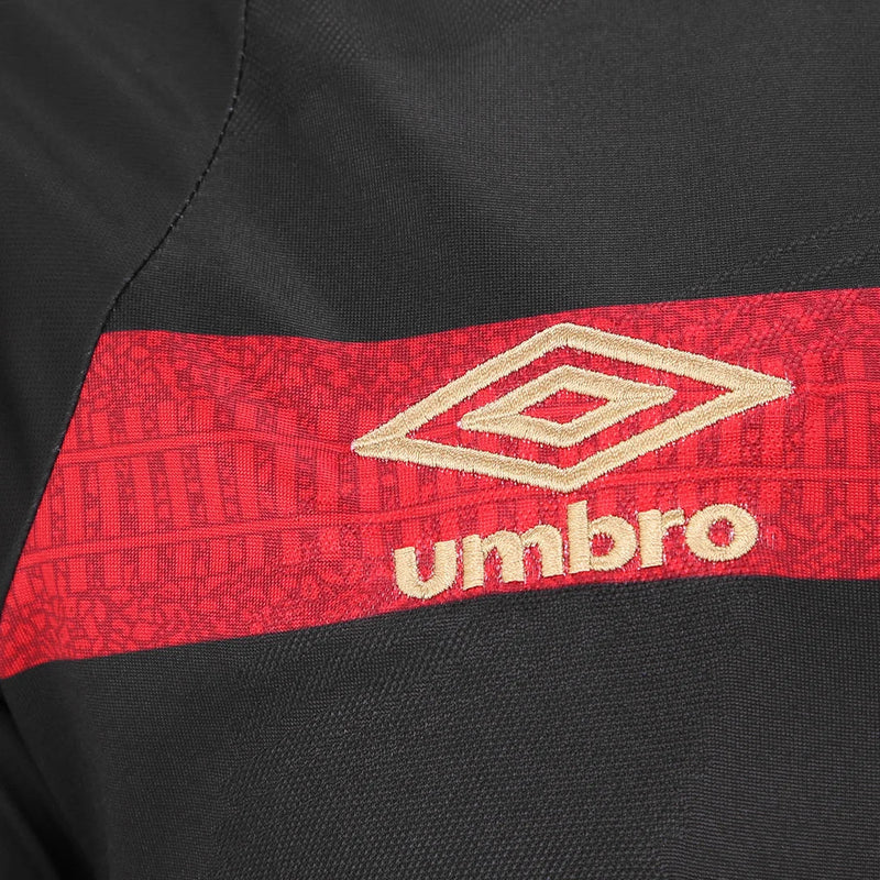 Camisa Sport Home 24/25  Umbro Torcedor Masculino  - Preto e Vermelho