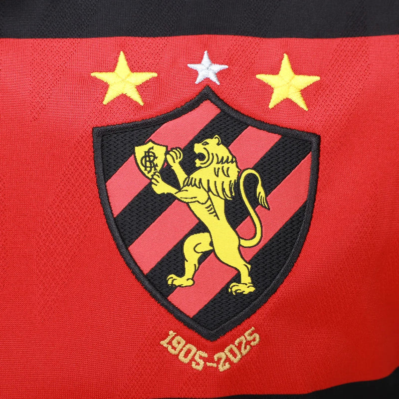 Camisa Sport Home 24/25  Umbro Torcedor Masculino  - Vermelho e Preto