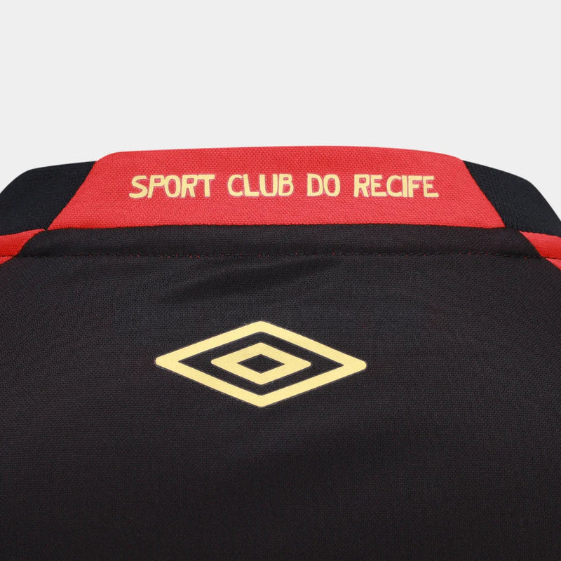 Camisa Sport Home 24/25  Umbro Torcedor Masculino  - Vermelho e Preto
