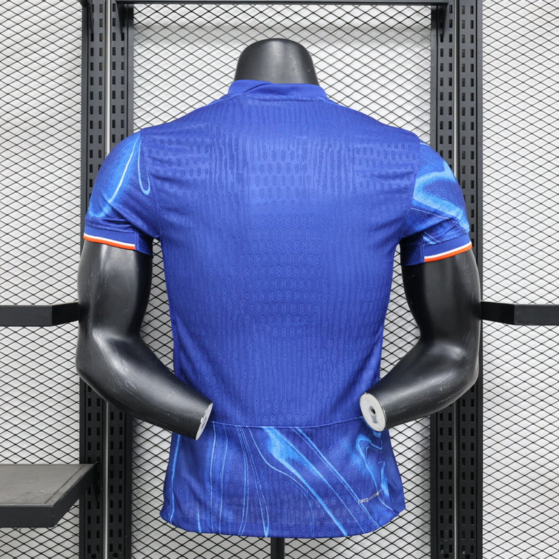 Camisa Chelsea Home 2024/25 Jogador Nike Masculino com Patch - Azul