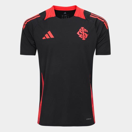 Camisa Internacional Treino 25/26 Adidas Masculina - Preta