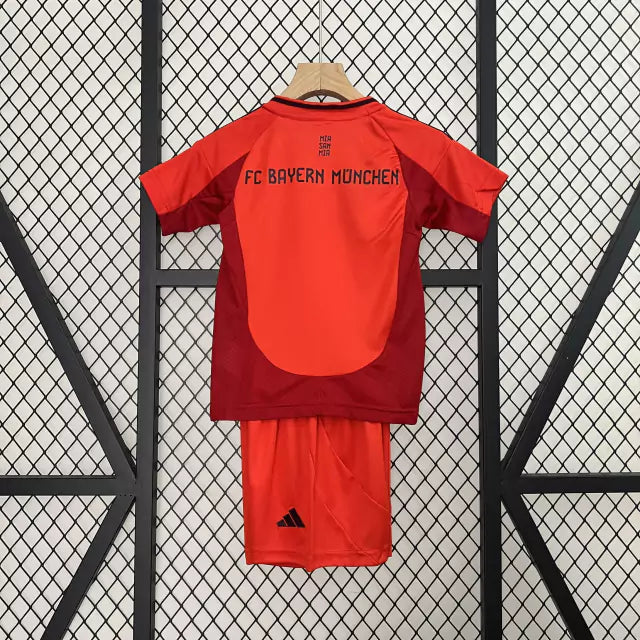 Conjunto Infantil Bayern de Munique 24/25 Home Adidas - Vermelho