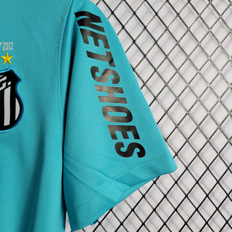 Camisa Santos Retrô 2012/13 Third Nike Masculina - Azul