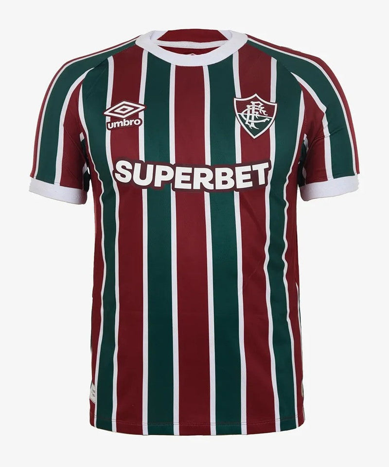 Camisa Fluminense 25/26 Home Umbro Masculino Torcedor - Listrado