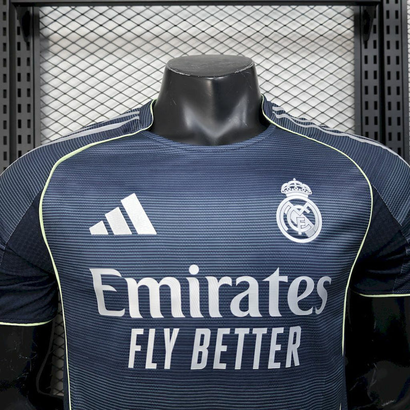 Camisa Real Madrid Away 25/26 s/n° Adidas Jogador Masculino - Preto
