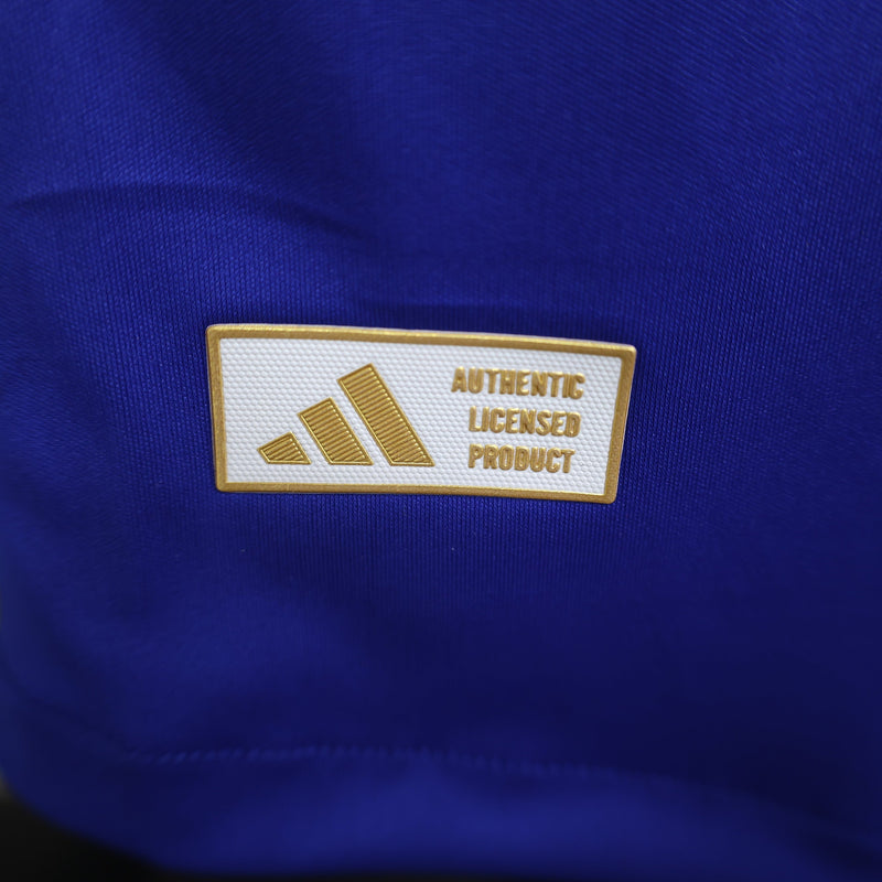 Camisa Boca Juniors Home 2024/25 Jogador Adidas Masculino com Patch - Azul e Amarela