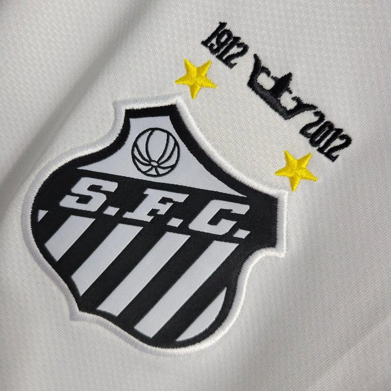 Camisa Santos Retrô 2011/12 Home Nike Masculina - Branco