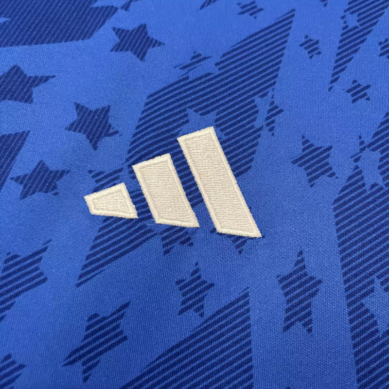 Camisa Cruzeiro Home 24/25 Adidas Torcedor Masculino - Azul