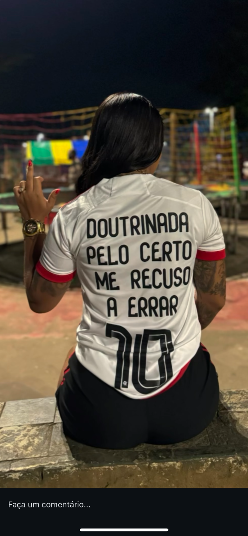 Kit feminino Flamengo