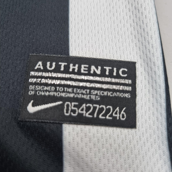 Camisa Santos Retrô 2012/13 Away Nike Masculina - Branco e Preto