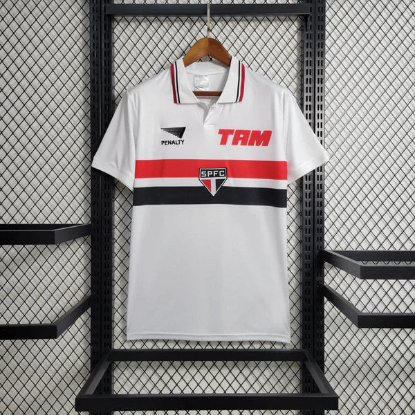 Camisa São Paulo Retrô 93/94 Penalty Torcedor - Branca