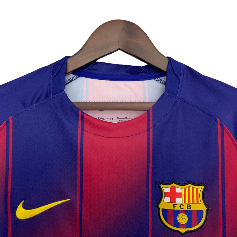 Camisa Barcelona Home  25/26 - Torcedor Nike Masculino