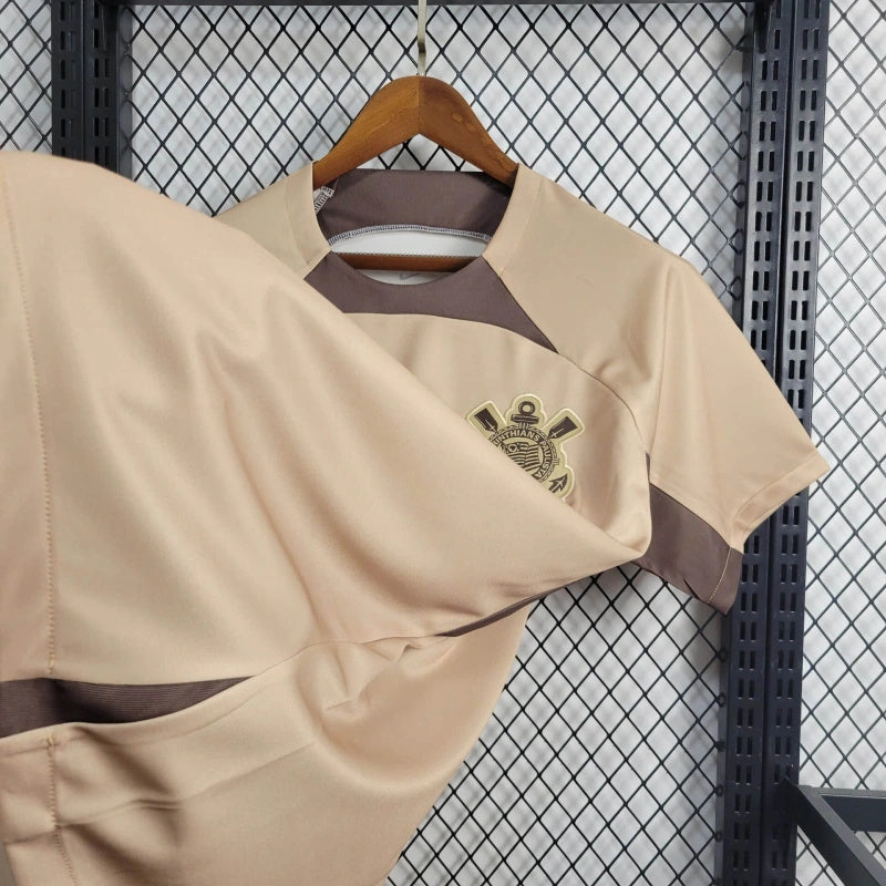 Camisa Corinthians 24/25 Treino Nike Masculino  - Bege