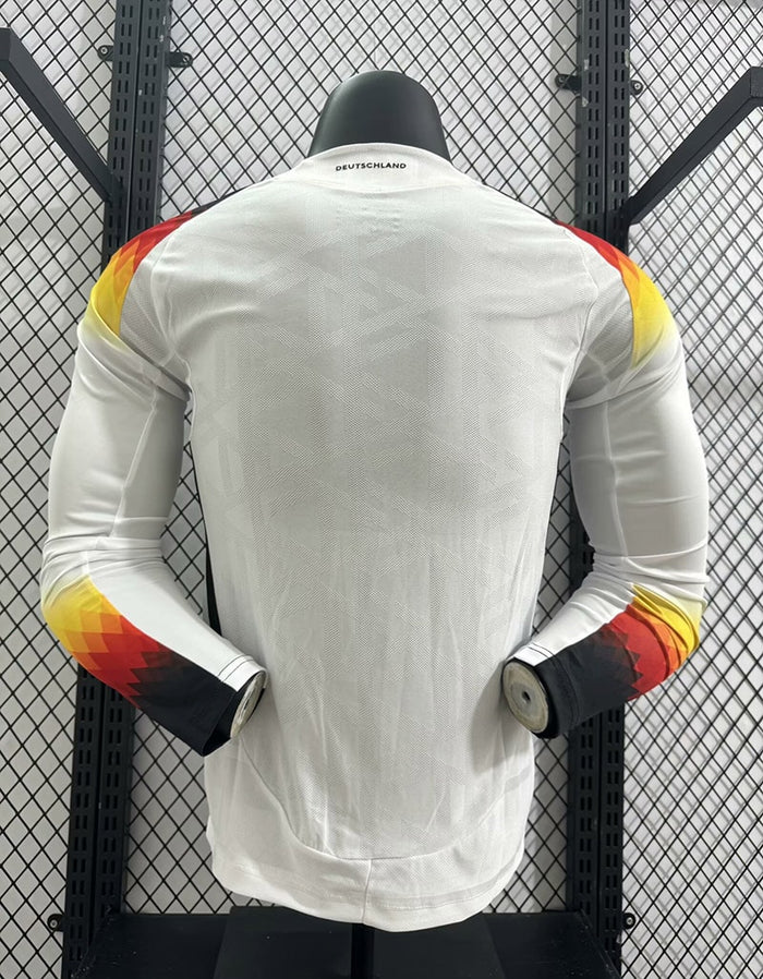 Camisa Alemanha 24/25 Home Versão Jogador com Patch - Manga Longa