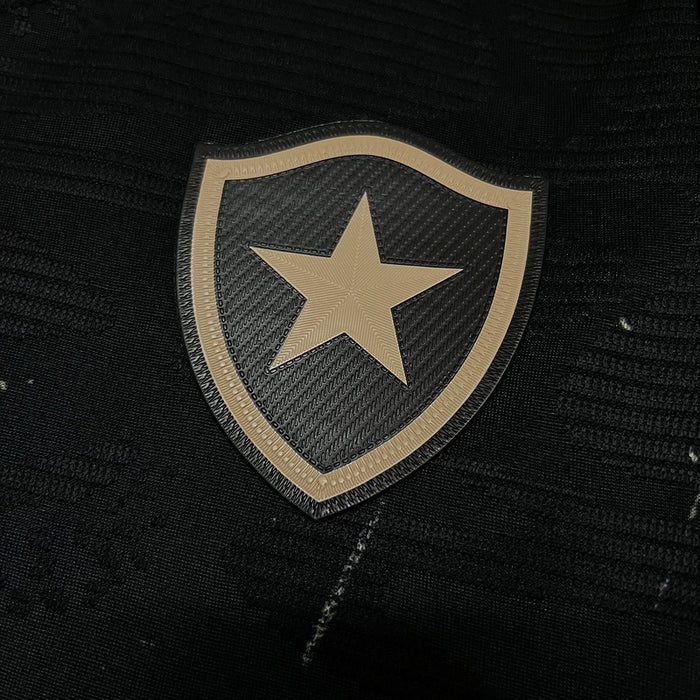 Kit Infantil Botafogo Away 24/25 - Rebook - Preto e Dourado