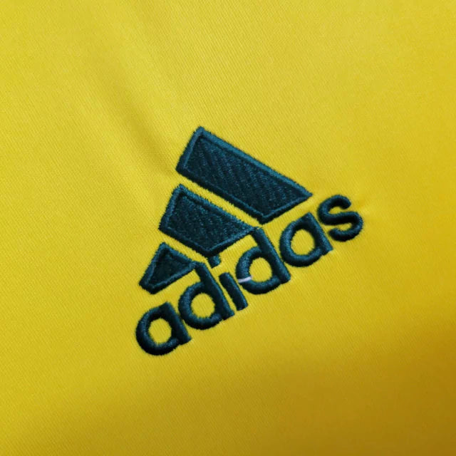 Camisa Retro Palmeiras 2014 Adidas Torcedor - Amarela