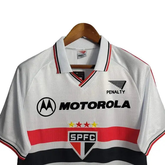 Camisa São Paulo Retrô 2000 Penalty Torcedor - Branca