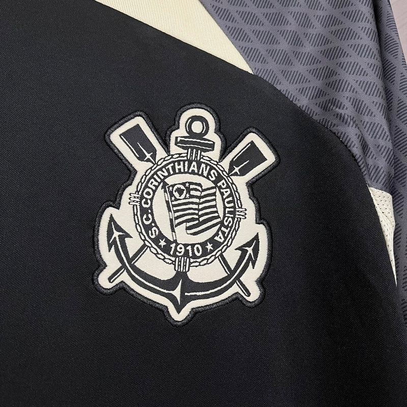 Camisa Corinthians 24/25 Treino Nike Masculino  - Preto