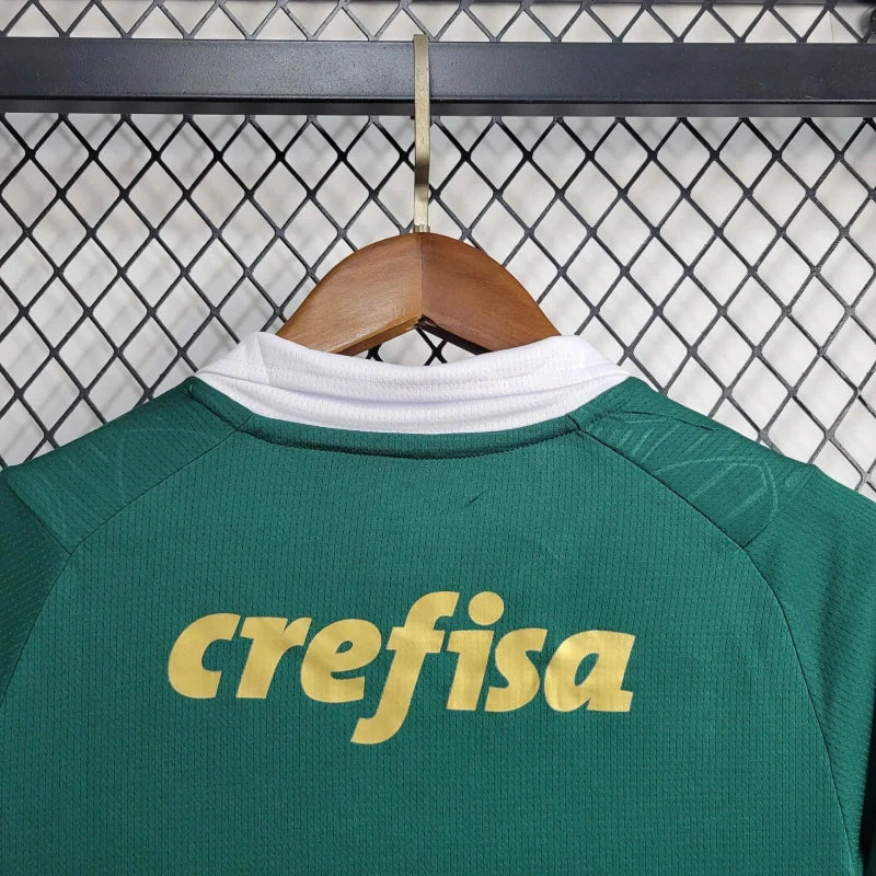 Conjunto Infantil Palmeiras 24/25 Home Puma Torcedor - Verde