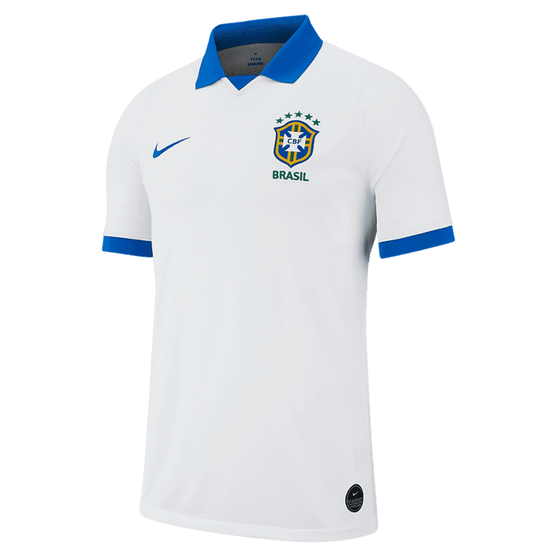Camisa Retrô Seleção Brasil 2019/20 Third Masculino - Branco