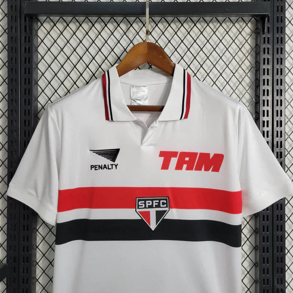 Camisa São Paulo Retrô 93/94 Penalty Torcedor - Branca