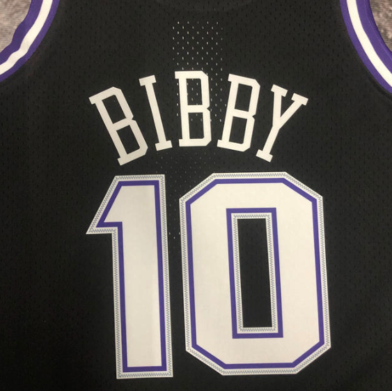 regata NBA Kings Bibby 10 - Preta
