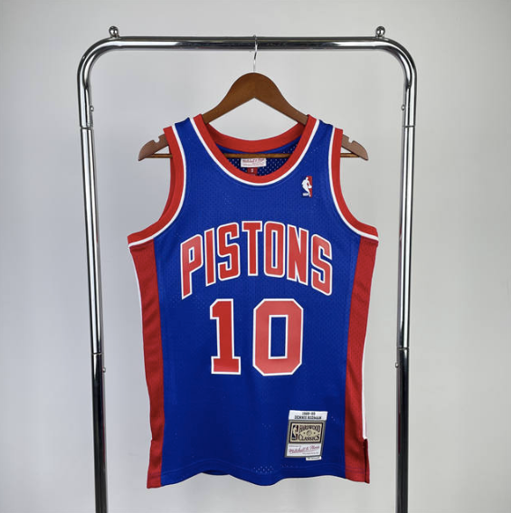 regata NBA Pistons Rodman 10 - Azul