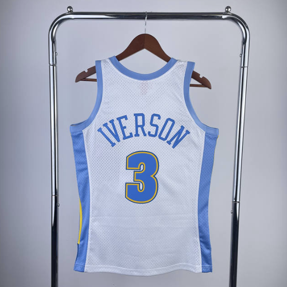 regata NBA Nuggets Iverson 3 - Azul