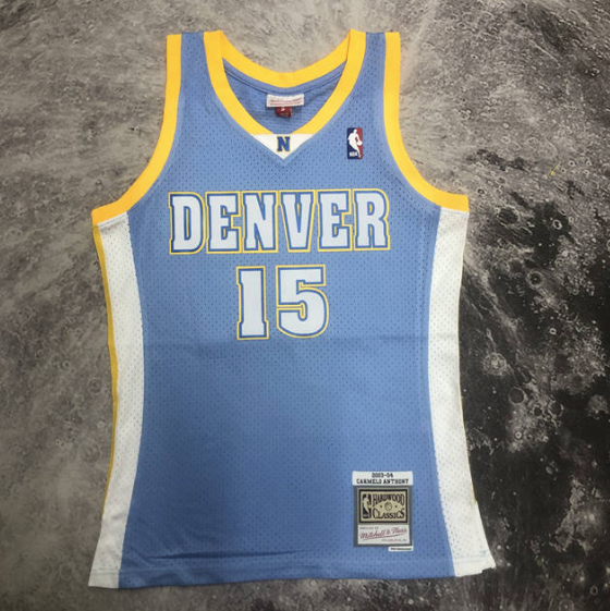 regata NBA Denver Anthony 15 - Azul