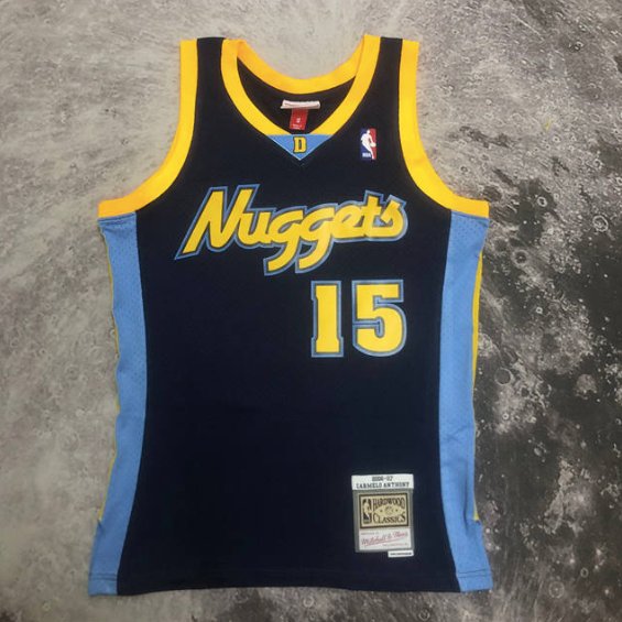 regata NBA Nuggets Anthony 15 - Azul