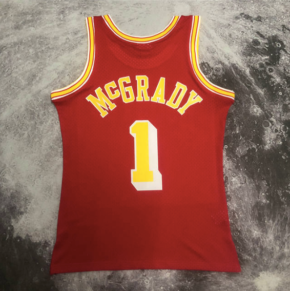 regata NBA Bouston Mc Grady 1 - Vermelha