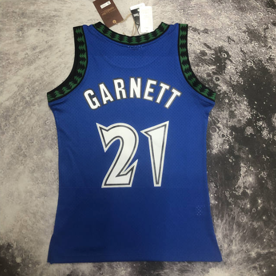 regata NBA Timberwolves Garnett 21 - Azul