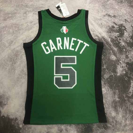 regata NBA Bouston Garnett 5 - Verde