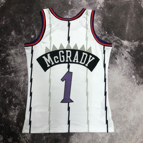 regata NBA Raptors Mc Grady 1 - Branca