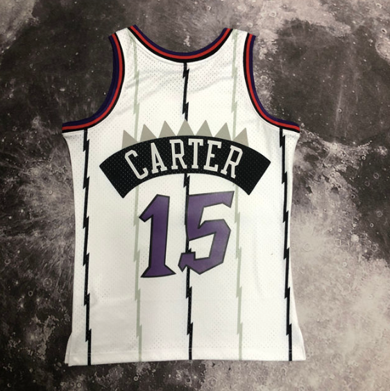 regata NBA Raptors Carter 15 - Branca