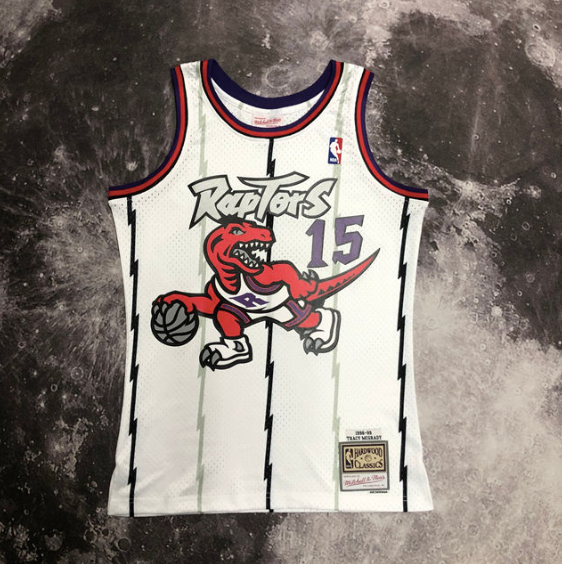 Camisa NBA Raptors Carter 15 - Branca