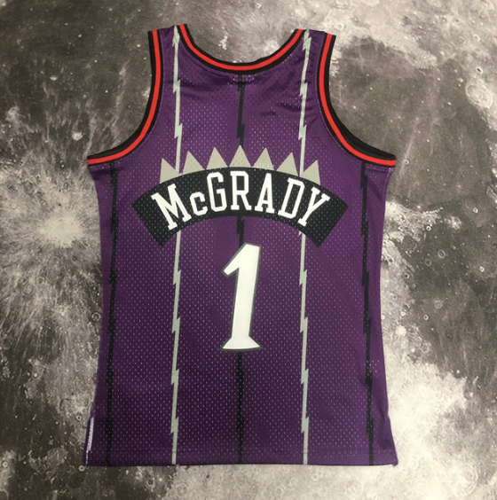 regata NBA Raptors Mc Grady 1 - Roxa