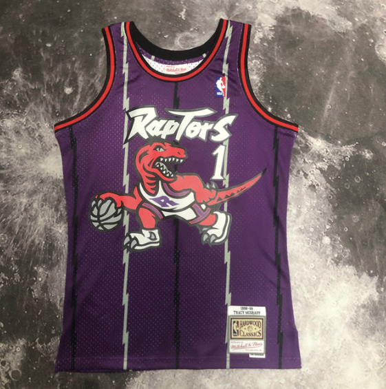 regata NBA Raptors Mc Grady 1 - Roxa
