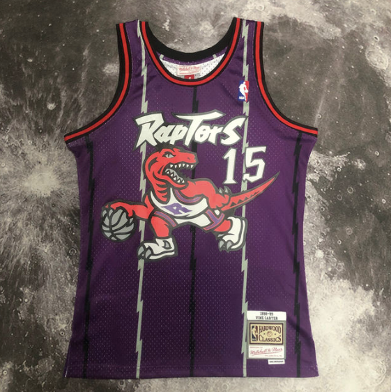 regata NBA Raptors Carter 15 - Roxa