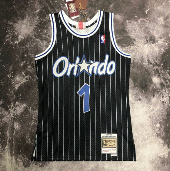 regata NBA Orlando Hardaway 1 - Preta