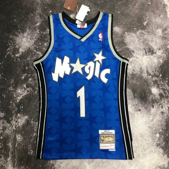regata NBA Magic Mc Grady 1 - Azul